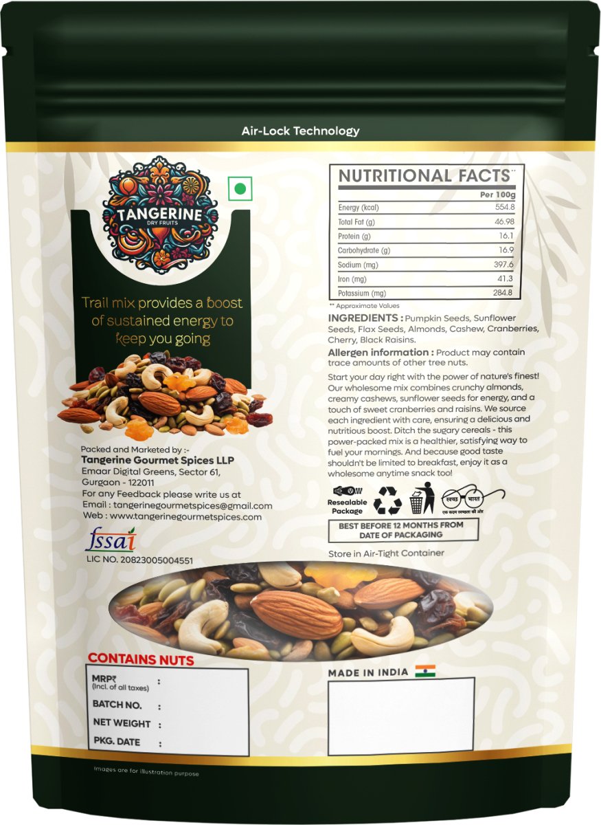 Super Healthy Breakfast Mix - Tangerine Gourmet Spices