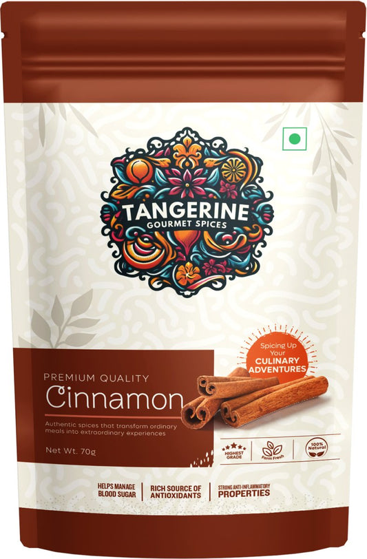 Premium Cassia Cinnamon (Dalchini) - Tangerine Gourmet Spices