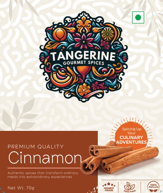 Premium Cassia Cinnamon (Dalchini) - Tangerine Gourmet Spices