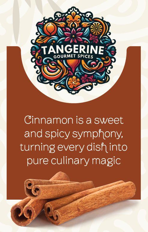 Premium Cassia Cinnamon (Dalchini) - Tangerine Gourmet Spices