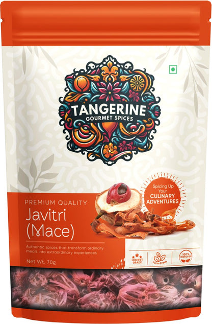 Premium Javitri (Mace) - Tangerine Gourmet Spices (70g) - Tangerine Gourmet Spices