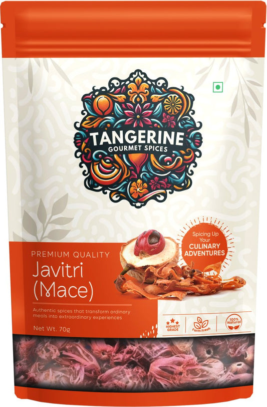 Premium Javitri (Mace) - Tangerine Gourmet Spices (70g) - Tangerine Gourmet Spices