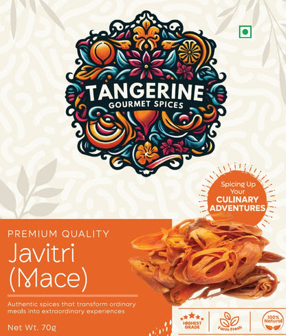 Premium Javitri (Mace) - Tangerine Gourmet Spices (70g) - Tangerine Gourmet Spices